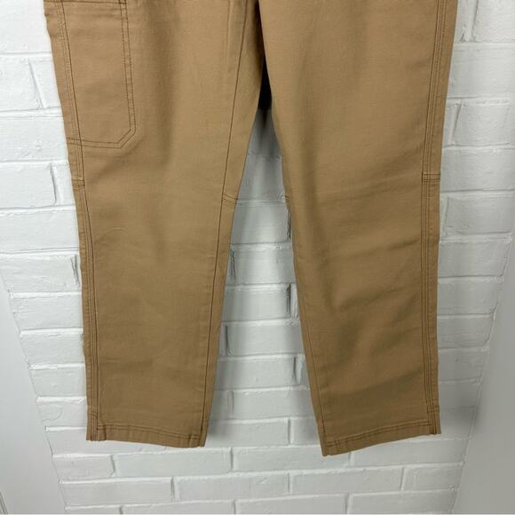 NWT L.L.Bean Favorite Fit Tan Cargo Pants Size 6 Petite - Picture 8 of 12